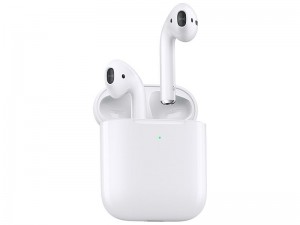 هدفون بی‌ سیم ایر پاد 2 با کیس شارژ وایرلس اپل مدل AirPods 2 with Wireless Charging Case