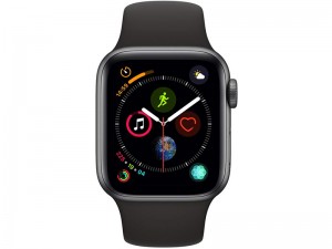 ساعت هوشمند اپل واچ سری 4 مدل 40mm Space Gray Aluminum Case with Black Sport Band