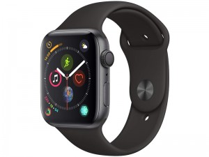ساعت هوشمند اپل واچ سری 4 مدل 44mm Space Gray Aluminum Case with Black Sport Band