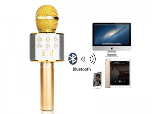 میکروفون و اسپیکر بلوتوثی WSTER WS-858