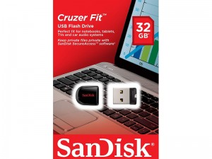 فلش مموری سن دیسک مدل Cruzer Fit CZ33 ظرفیت 32 گیگابایت