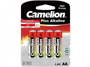 باتری قلمی کملیون مدل Plus Alkaline بسته 4 عددی