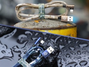 کابل شارژ مخصوص بازی بیسوس مدل Camouflage به طول 1 متر