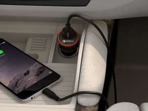 شارژر فندکی انکر مدل A2210 PowerDrive Plus
