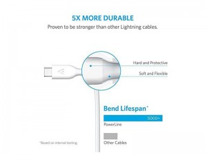 کابل تبدیل USB 3.0 به USB-C انکر مدل A8163 PowerLine به طول 90 سانتی متر