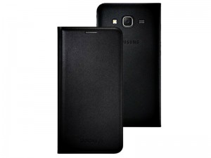 کیف کلاسوری مدل Clear Cover مناسب برای گوشی موبایل سامسونگ J5