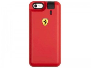 کاور فراری مدل  Scuderia Red Cover مناسب برای گوشی موبایل آیفون 6 همراه با عطر ادوتویلت مردانه با حجم 50 میلی لیتر