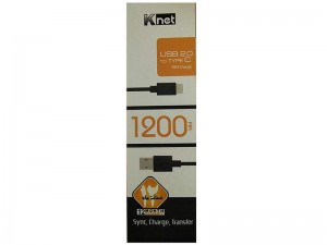 کابل تبدیل USB 2.0 به Type-C کی نت بطول 1.2 متر