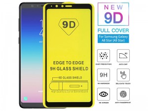 محافظ صفحه نمايش مدل 9D مناسب برای گوشی موبايل سامسونگ J6 Plus