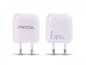 شارژر دیواری ریمکس پرودا مدل RP-U21 بهمراه کابل شارژ MicroUSB