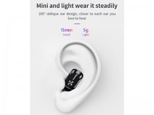 هندزفری بی سیم بیسوس مدل True Wireless Earphones W01