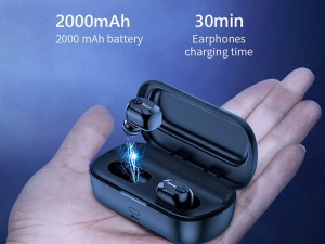 هندزفری بی سیم بیسوس مدل True Wireless Earphones W01