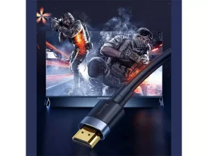 کابل HDMI بیسوس مدل Cafule 4K HDMI Male to 4K HDMI Male Adapter Cable CADKLF-G01 به طول 3 متر