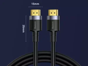 کابل HDMI بیسوس مدل Cafule 4K HDMI Male to 4K HDMI Male Adapter Cable CADKLF-G01 به طول 3 متر