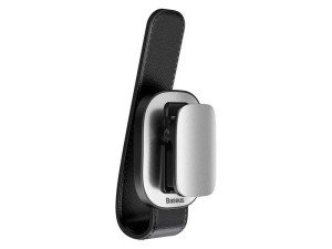 گیره نگهدارنده عینک و لوازم شخصی داخل خودرو بیسوس مدل Platinum Vehicle Eyewear Clip Clamping Type ACYJN-B0S