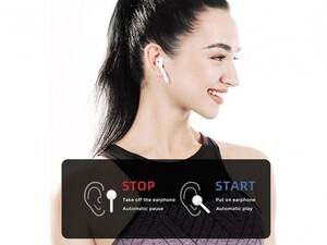 هندزفری بلوتوث جویروم  مدل Binaural TWS Earphone headset JR-T03S