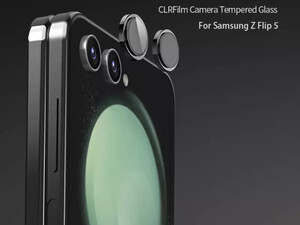 محافظ لنز دوربین نیلکین مدل  CLRFilm Camera Tempered Glass مناسب برای گوشی سامسونگ گلکسی Z FLIP 5