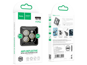 محافظ لنز فلزی  دوربین هوکو  مدل 3D Eagle eye metal lens film  مناسب برای  Iphone 14 PRO \14 PRO MAX