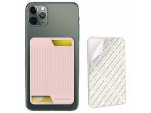 جا کارتی سیلیکونی موبایل آها استایل مدل Silicone Card Pocket PT169