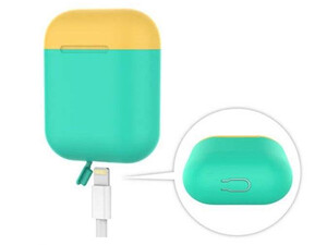 کاور سیلیکونی آها استایل مدل PT38 Silicon Case Apple AirPods مناسب برای ایرپاد 1و2 اپل