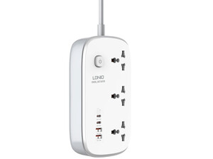 چندراهی برق  الدنیو مدل  SC3416 Power Strip  (مجهز به 2 پورت USB و 2 پورت تایپ سی)