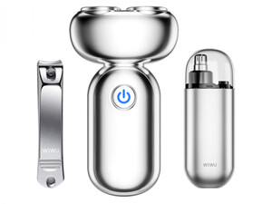 ماشین ریش تراش، ناخن‌گیر و مو زن بینی ویوو مدل WI-SH005 GENTLEMAN'S ELECTRIC SHAVER SET