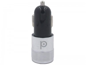 شارژر فندکی پرودو مدل 2Universal USB Ports بهمراه کابل شارژ MicroUSB