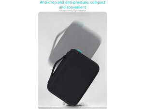 کیف ضربه گیر آیپد 12.9 اینچ و کیف لوازم جانبی کوتتسی Coteetci iPad 12.9 Anti falling storage handbag 61032-BK