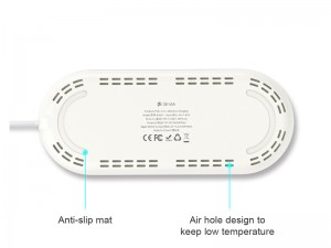 شارژر وایرلس سه کاره دیویا مدل EA157 3 In 1 Wireless