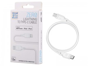 کابل تبدیل Lightning به Type-C زیرو مدل DL36 به طول 1.2 متر