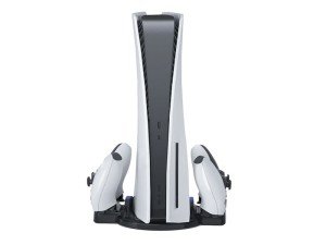 پایه شارژ بی سیم کنسول بازی پی اس فایو و دسته بازی کوتتسی COTEETCI PS 5DE/UHD console+wireless handle dual charge 95021