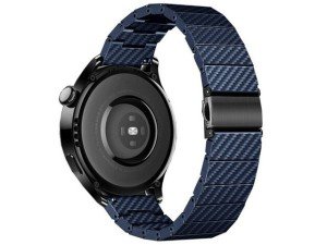 بند گلکسی واچ سامسونگ 22 میلی متری کوتتسی Coteetci universal carbon fiber pattern steel band 22020