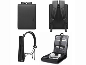 کوله ضد آب لپ تاپ 14 اینچ بنج  Bange BG-7252 Men Square Waterproof Laptop Backpack