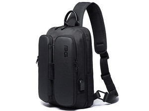 کوله پشتی تک بند یو اس بی دار بنج BANGE BG-7079 Multi-function Men's Crossbody Bag Backpack