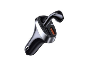 شارژر فندکی فست شارژ ماشین با هندزفری بلوتوثی جویروم JR-CP2