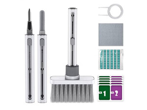 کیت تمیزکننده 5 کاره هندزفری بی سیم و کیبورد گرین لاین Green Lion 5 in 1 Multifunctional Cleaning Brush