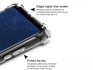 کاور ژله ای مدل Shockproof Corner TPU مناسب برای گوشی موبایل سامسونگ A30