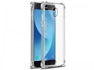 کاور ژله ای مدل Shockproof Corner TPU مناسب برای گوشی موبایل سامسونگ J4 2018