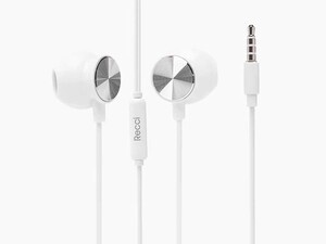 هندزفری سیمی با جک 3.5 میلی‌متری رسی RECCI REP-L01 In-Ear Wired Earphones