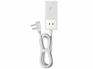 شارژر دیواری و آداپتور برق فست شارژ 30 وات با کابل برق 1.5 متری بیسوس Baseus PowerCombo Digital PowerStrip PSLA000001