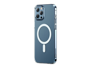 قاب محافظ مگنتی آیفون 12 پرومکس بیسوس Baseus Apple iPhone 12 Pro Max Crystal Magnetic Case ARJT000702
