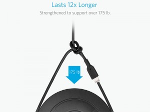 کابل تبدیل USB به Lightning انکر مدل A8432 PowerLine II به طول 0.9 متر