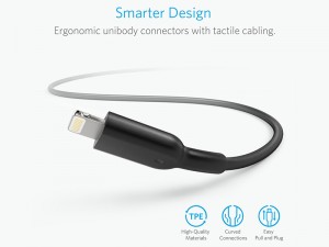 کابل تبدیل USB به Lightning انکر مدل A8432 PowerLine II به طول 0.9 متر