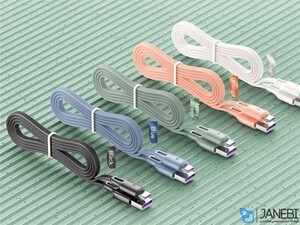 کابل سوپرشارژ تایپ سی راک Rock S1 Super Charge Type-C 1m