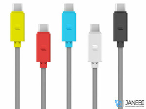 کابل تایپ سی به تایپ سی راک RockSpace Type-C To Type-C Cable