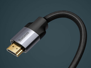 کابل اچ‌ دی ام‌آی 0.75 متری بیسوس Baseus HDMI 4KHD To 4KHD Adapter Cable WKSX000113