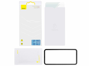 محافظ صفحه نمایش شیشه‌ای هانر ایکس 30 (پک دو عددی) بیسوس Baseus 0.3mm Tempered Glass Film SGBL024302
