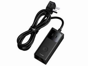 شارژر و چندراهی برق فست شارژ 40 وات بیسوس Baseus Extension Cord Power Strip PSLA010001