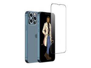 محافظ صفحه نمایش شیشه ای آیفون 13 پرو مکس گرین Green iPhone 13 Pro Max 3D Curved Pro Round Edge Glass