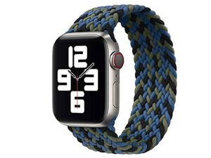 بند اپل‌واچ 38 و 40 میلی‌متری گرین Green Braided Solo Loop Strap for Apple Watch 38/40mm